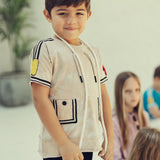 Teela Ivory Pocket T-Shirt