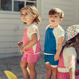 Teela Pink Colorblock Set