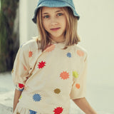 Teela Cream Starburst Top