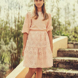 Teela Coral Eyelet Teen Set