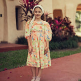 Teela Multicolor Pintuck Dress