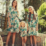 Teela Teal Floral Square Romper