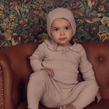 Teela Soft Pink Collared Knit Set