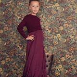 Teela Burgundy Shabbos Robe