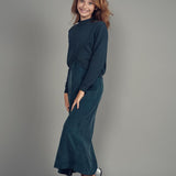 Emm Teal Knit Jumper Set