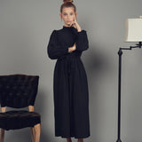 Emm Black Maxi Lace Dress