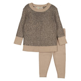Teela Beige Marled Set