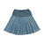 Teela Bluestone Velour Patchwork Skirt