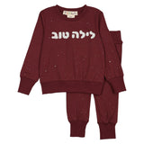 Teela Burgundy Layla Tov Pj’s