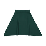 Teela Deep Teal Waffle Assymetrical Skirt
