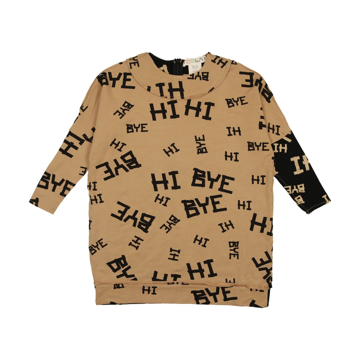 Teela Hi/Bye Square Seams Dress
