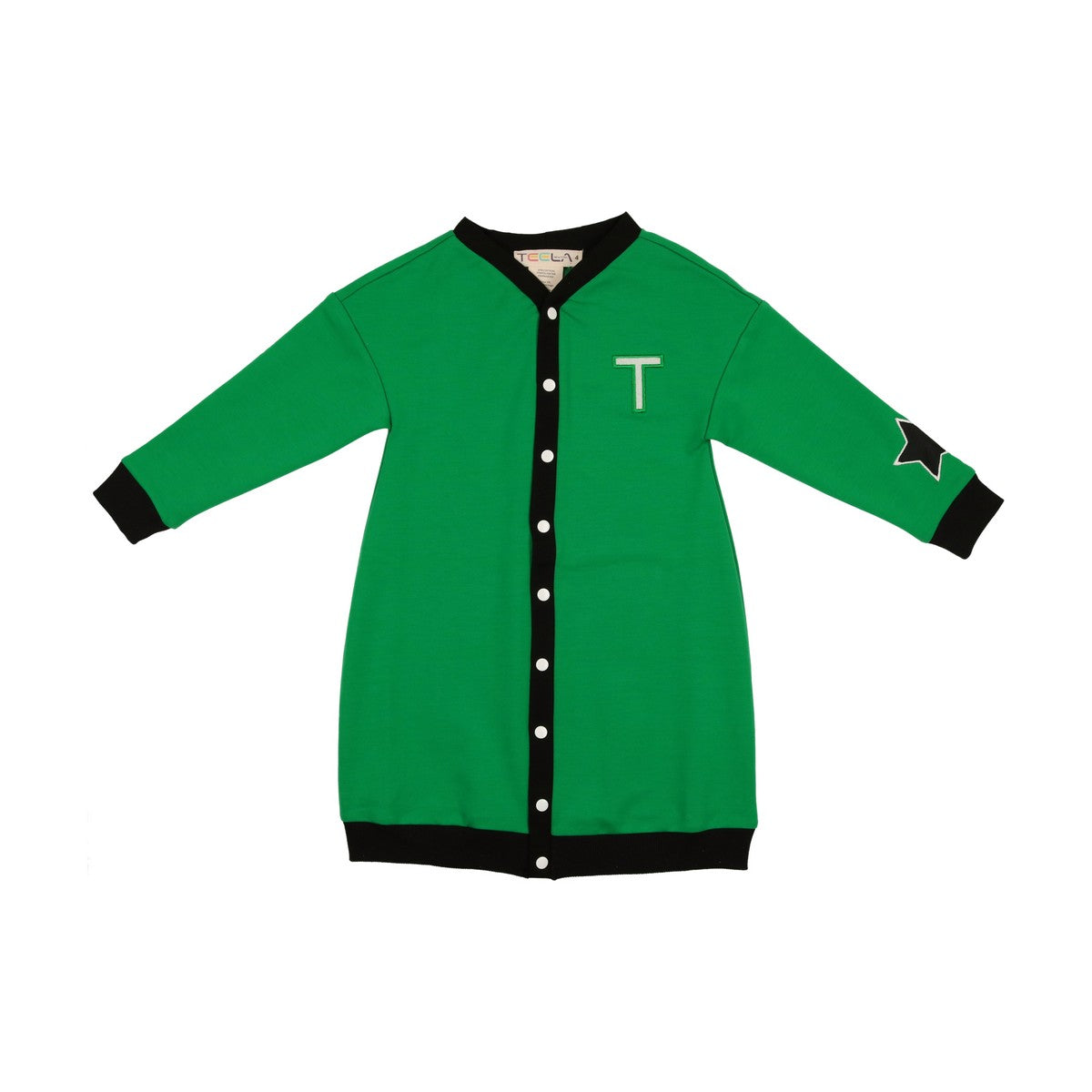Teela Kelly Patch Cardigan Dress