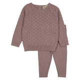 Teela Mauve Wave Baby Set