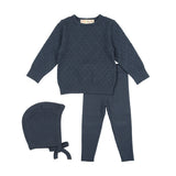 Teela Navy Cable Baby Set