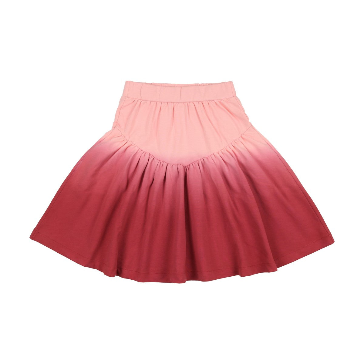 Teela Pink Ombre Print V Skirt