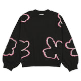 Emm Black Yarn Sweater