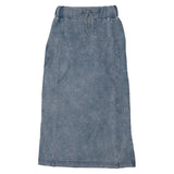 Teela Blue Wash Stitch Skirt