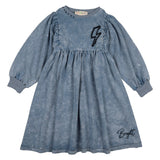 Teela Blue Wash Stitch Dress