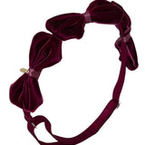 Project 6 Burgundy Wine Tendu Velvet Wrap