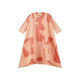 Retrokid Pink Coral Logo Dress