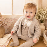 Bee & Dee Toasted Oat Textured Wool Ensemble