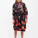 Christina Rohde Black Floral Set