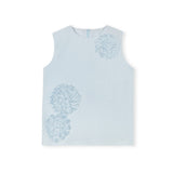 Tustello Light Blue Poplin Pop Up Flower Set
