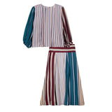 Tustello Stripe Rane Mixed Pinstriped Set