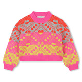 Billieblush Pink Heart Sweater