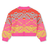 Billieblush Pink Heart Sweater