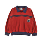Loud Washed Red Polo Winter Sweatshirt