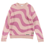 Loud Pink Rose Cookies Sweater