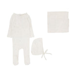 Lilette Cream/Floral Printed Pointelle Take Me Home Set