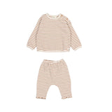 Buho Ivory Soft Jersey Stripes Set