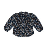Kipp Chocolate Nola Floral Shirt