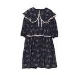 Cosmosophie Navy Alcott Dress