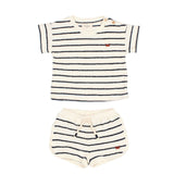 Buho Nuit Terry Stripes Set