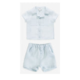Yell-Oh Light Blue Linen Set