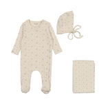 Bee & Dee Shadow White/Blue Sweet Blossoms Take Me Home Set