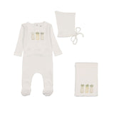 Bee & Dee Arctic White Boys Mason Jar Take Me Home Set