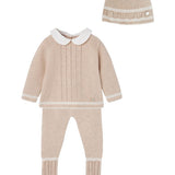 Paz Light Brown Knit Set