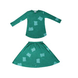 Crew Green Bleached Square Set