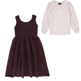 Bamboo Lilac/Burgundy Jumper Set