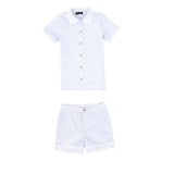 Bamboo Light Blue Trim Set