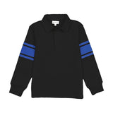 Bopop Black Stripe Polo