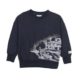 Bopop Navy Sailboat Sweatshirt