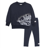 Bopop Navy Sailboat Set