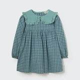 My Little Cozmo Blue Gingham Viana Dress