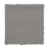 Lilette Blue Vintage Knit Blanket