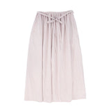Valentina Pink Striped Cotton Skirt